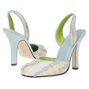 Bebe ‘Alamitos’ tweed pump